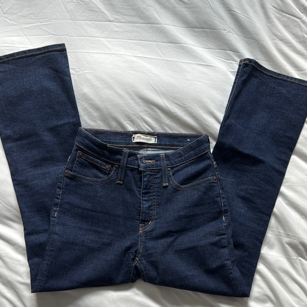 Madewell Cali boot 24 Dark Blue Jeans